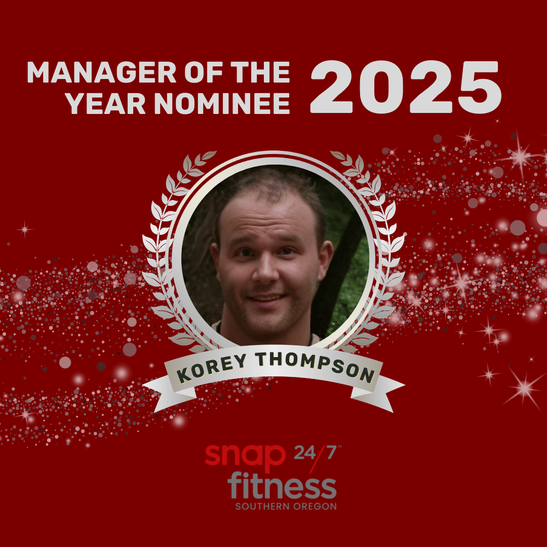 Snap Fitness Recognizes Korey as a 2025 Manager of the Year Nominee